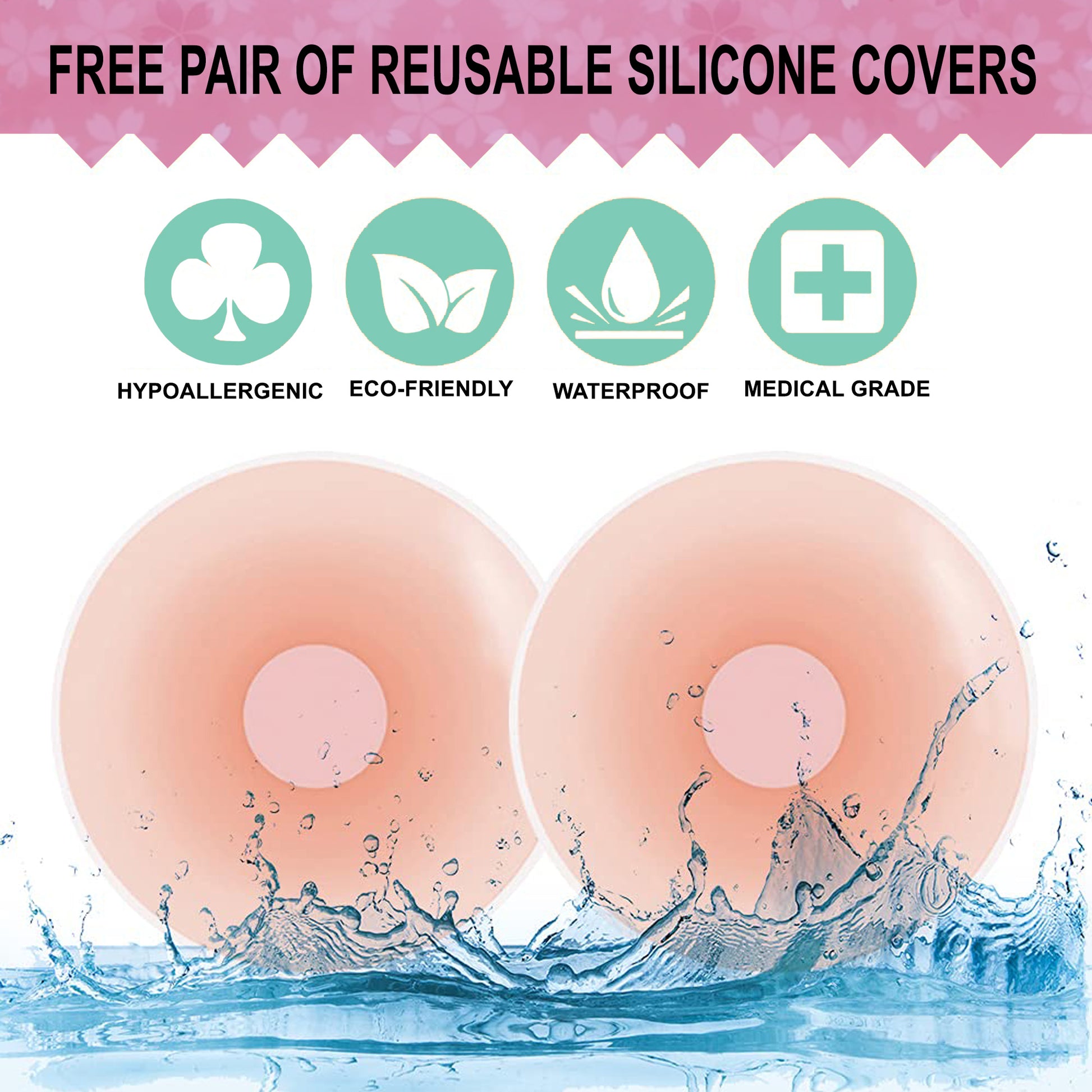 Nipple Covers & Boob Tape Boobytape for Breast Lift & Contour of